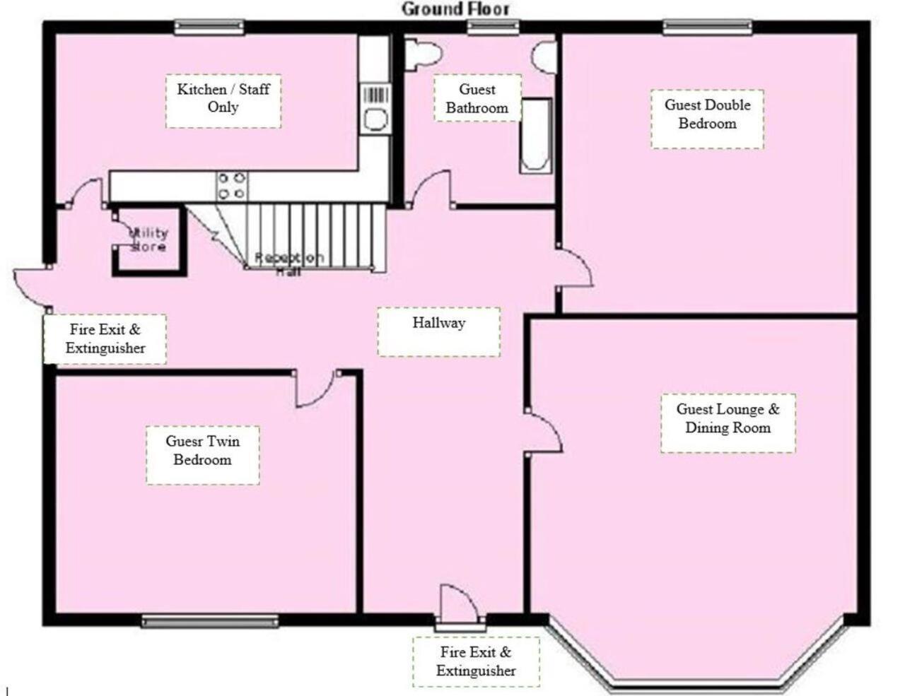 Gowanlea Heights Bed & Breakfast Campbeltown Bagian luar foto